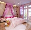 2023女生卧室紫色窗帘家装设计