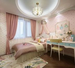 2023法式女生卧室家具梳妆台高清图片