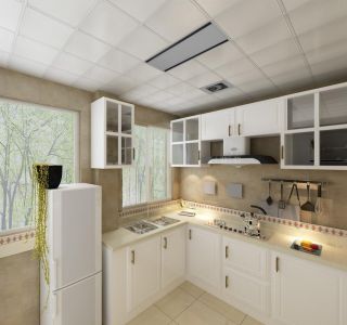 2023前卫大方的厨房吊顶设计风格图片