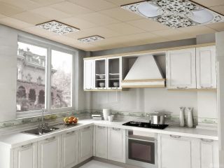 2023前卫大方的厨房吊顶装修效果图片