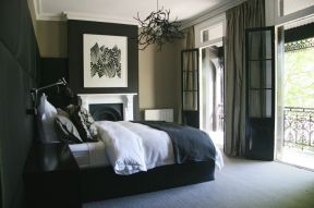 2020黑白灰卧室设计图 古典卧室装修风格