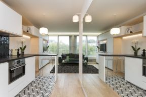 小户型公寓装修效果图 2020开放式厨房装修图片大全