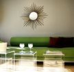 2023现代客厅装修绿色家居沙发图片