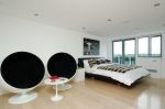 2023黑白灰现代卧室简单设计图片