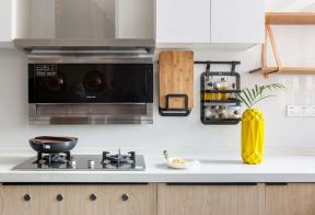 2023简约北欧风格小户型厨房灶台设计装修效果图