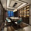 2023别墅中式长餐厅室内吊灯设计
