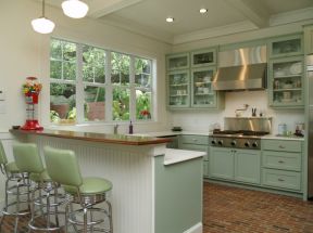 2023家庭厨房厨具灶具设计图片