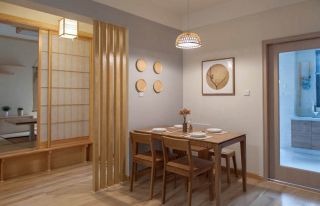 2023婚房家居日式风格餐厅装修图片