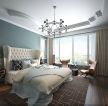 2023豪华美式卧室床的造型设计图片欣赏