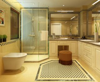 2023浴室整体淋浴房隔断玻璃效果图片