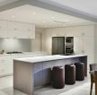 2023现代家装一体式厨房吧台装修设计