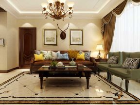 2020简约美式客厅图片欣赏 客厅沙发颜色搭配