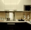 2023简约欧式厨房橱柜白色台面装修图片欣赏大全
