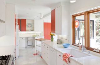 2023清新明亮简洁厨房颜色装修图