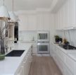 2023白色欧式大厨房白色橱柜装修图片