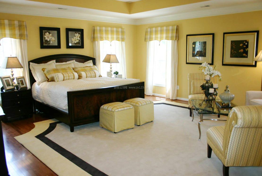 古典风格父母卧室装修效果图欣赏