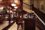 美式古典风格别墅过道楼梯间吧台隔断装饰装修效果图片