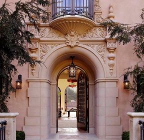 2020年欧式建筑别墅大门入口-每日推荐