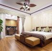2023东南亚家居卧室木地板效果图