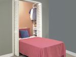 女生卧室壁柜床设计图片2023