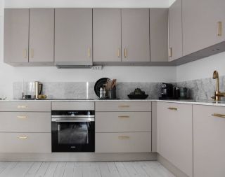 100平方二室二厅厨房橱柜欧式风格装修