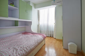 现代日式儿童卧室组合家具装修效果图片2023