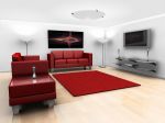 2022客厅地毯与沙发颜色搭配图片