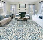 2022古典客厅地毯与沙发搭配图片