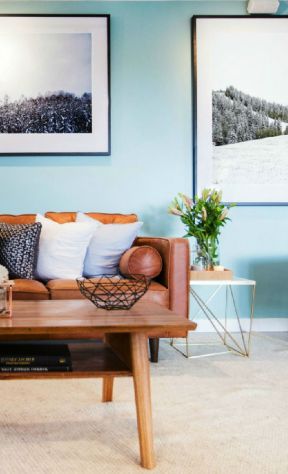 2023北欧小户型客厅沙发颜色装修图片欣赏