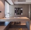 住宅公寓书房书桌造型装修设计