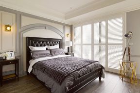 住宅公寓卧室床头造型装修设计欣赏