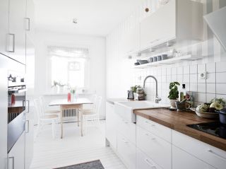 2023现代家居一字型小厨房