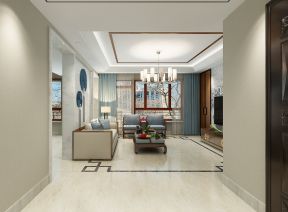 2020新中式风格家居客厅设计 客厅整体装修效果图
