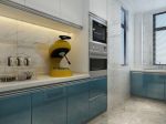 2023现代简约厨房橱柜门板颜色装修效果图片