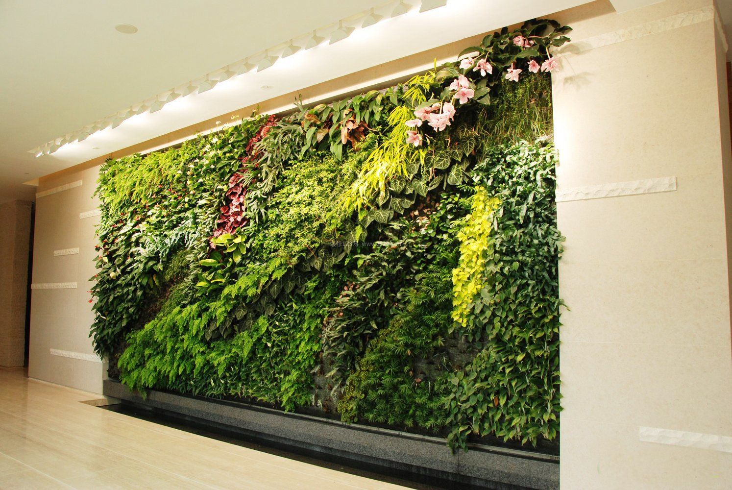 2023绿色植物背景墙设计大全