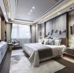 北京高档别墅卧室床头装饰图片