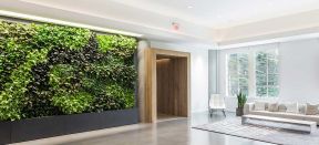 2023现代室内绿色植物墙设计