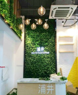 2023绿色植物墙设计效果图赏析