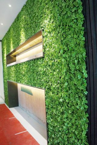 2023绿色植物墙设计装饰效果图