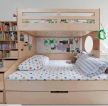 2023木制儿童双层床图片