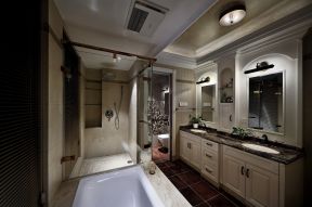 300平米房子欧式浴室柜设计效果图