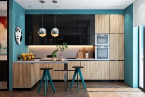 2018年太原最流行的厨房吧台设计装修效果图大全