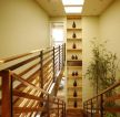 2023别墅家装木结构楼梯设计