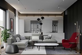 15平客厅北欧风格整体设计赏析