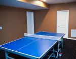 地下室乒乓球桌设计效果图片