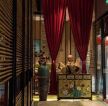 新中式餐厅装饰柜设计效果图片2023