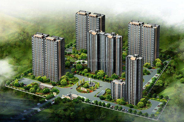 西安西旅逸都时尚北欧三居 不一样的色彩构造