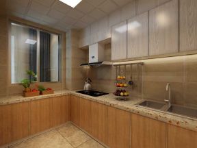 2023小户型厨房橱柜门板颜色装修图集