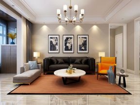 2023现代客厅沙发颜色搭配效果图欣赏