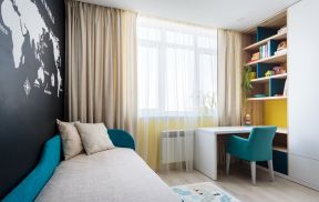 2023孩子卧室单人沙发床装修效果图片